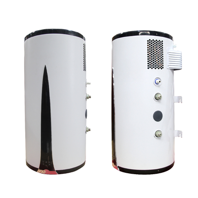 100L হোয়াইট ওয়াল মাউন্টেড হিট পাম্প 600W গৃহস্থালী গরম জলের ট্যাঙ্ক CE